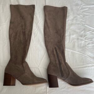 Dolce Vita Trude Over the Knee Boot 9M Taupe